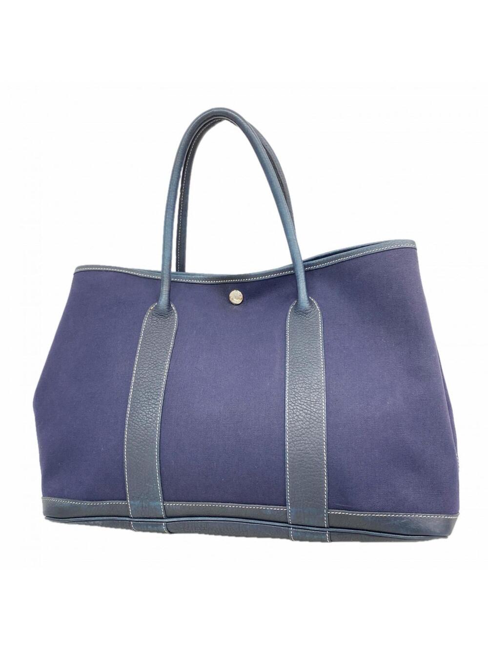 Hermes Garden Party Tote Toile And #316506H17B